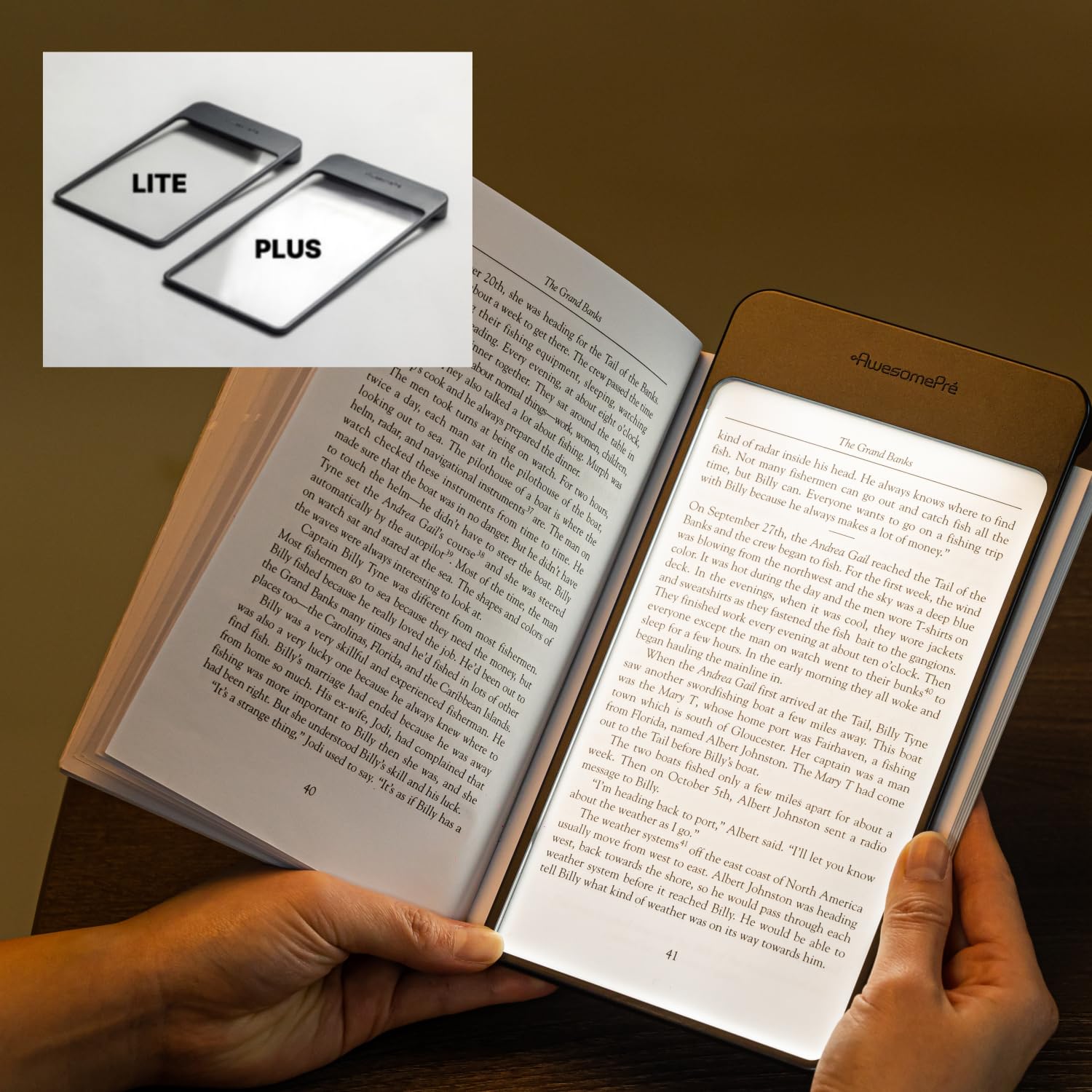 Amazon.co.jp: AwesomePré PLUS ブックライト, LED読書ライト, USB充電